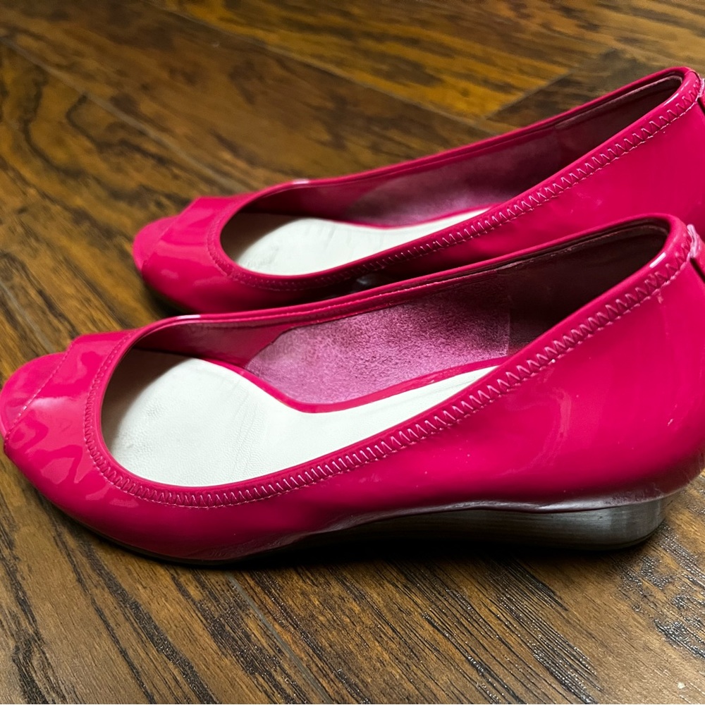 Cole Haan Barbie Pink Kitten Wedge